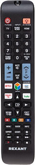 REXANT (38-0200) Пульт универсальный для телевизора Samsung с функцией SMART TV (ST-02) черный Пульт универсальный для телевизора