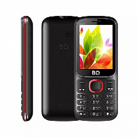 BQ 2440 Step L+ Black/Red Телефон мобильный