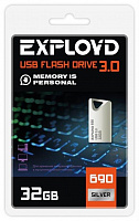 EXPLOYD EX-32GB-690-Silver 3.0 USB-флэш
