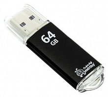 SMARTBUY (SB64GBVC-K) 64GB V-CUT BLACK USB флеш