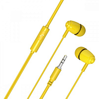 PERFEO (PF_C3192_B) ALTO-M желтый (коробка) Внутриканальные наушники с микрофоном