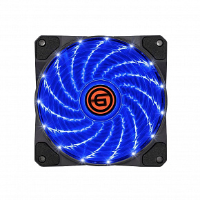 GINZZU LED 12LB15 (синий) (17618) вентилятор
