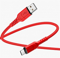 HOCO (6931474744937) X59 USB (m) - Type C (m) 1.0 м - красный Кабель