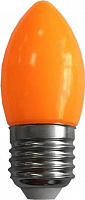 ECOLA C7TY20ELY candle LED color 2W/E27 матовая колба оранжевый Лампа светодиодная