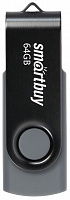 SMARTBUY (SB064GB2TWK) UFD 2.0 064GB Twist Black черный USB-флэш