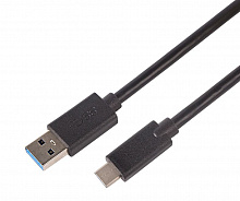 REXANT (18-1880) Шнур USB 3.1 type C (male)-USB 3.0 (male) 1 м REXANT Дата-кабель