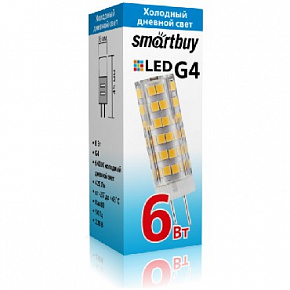 SMARTBUY (SBL-G4220 6-64K) 6W/6400/G4 Лампа светодиодная