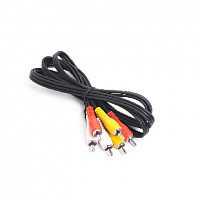 СИГНАЛ (33150) шнур 3RCA-3RCA, 1,5 м кабель