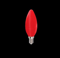 ECOLA C4TR60ELY CANDLE LED COLOR 6W/E14 Красная матовая Лампы светодиодные