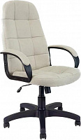 ЯРКРЕСЛА Кресло Кр45 ТГ ПЛАСТ SR23 (ткань светло-серая) КомпьютерноеОфисное кресло
