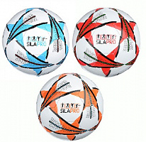 SILAPRO Мяч футбольный 2 сл, р.5, 22см, PVC 1.5мм, 3 цвета, 290гр (+-10%) 133-005 Мяч футбольный
