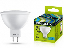 ERGOLUX (13625) LED-JCDR-9W-GU5.3-4K Лампочка светодиодная