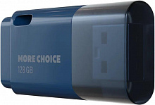 MORE CHOICE (4610196401121) MF128 USB 128GB 2.0 Dark Blue флэш-накопитель