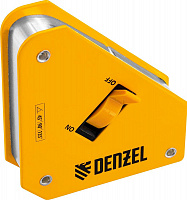 DENZEL Фиксатор магнитный отключаемый для сварочных работ усилие 30 LB, 45х90 град. Denzel 97561 Фиксатор магнитный