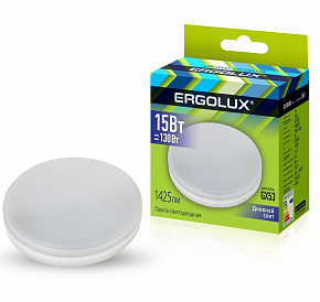 ERGOLUX (14240) LED-GX53-15W-GX53-6K Лампа