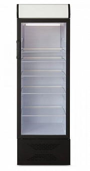 БИРЮСА B310P 310л черный витрина Холодильник
