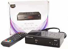 ЭФИР HD-600RU DVB-T2/WI-FI/дисплей, металл Ресивер цифровой
