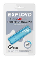 EXPLOYD EX-64GB-620-Blue USB флэш-накопитель