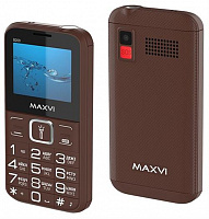 MAXVI B200 Brown Телефон мобильный
