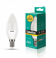 CAMELION (12073) LED7-C35/830/E14/7Вт Лампа