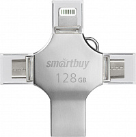 SMARTBUY (SB128GBMC15) 128GB MC15 Metal Quad USB-флэш