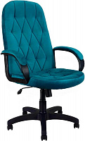 ЯРКРЕСЛА Кресло Кр61 ТГ ПЛАСТ HT20 (ткань морская волна) КомпьютерноеОфисное кресло