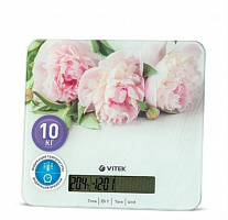VITEK VT-2414 (MC) цветы Весы кухонные