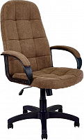 ЯРКРЕСЛА Кресло Кр45 ТГ ПЛАСТ SR28 (ткань коричневая) КомпьютерноеОфисное кресло