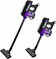 GINZZU VS115 вертикальный черно/фиолетовый Пылесос