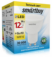 SMARTBUY (SBL-GU10-12-30K) 12W/3000K/GU10 Лампа