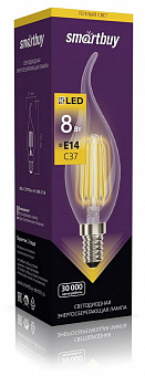 SMARTBUY (SBL-C37FCan-8-30K-E14) 8W/3000/E14 Лампа