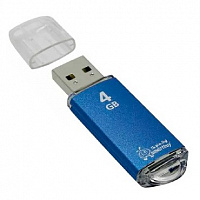 SMARTBUY (SB4GBVC-B) 4GB V-CUT BLUE USB флеш