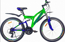 PIONEER ADRENALIN 26"/17" green-blue-black Велосипед