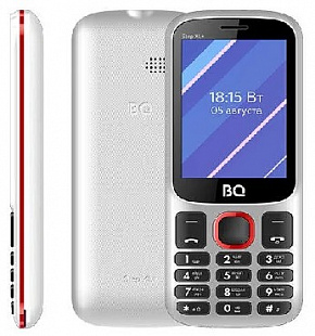 BQ 2820 Step XL+ White/Red Мобильные телефоны