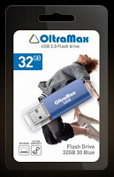 OLTRAMAX 32GB 30 синий [OM032GB30-Bl] USB флэш-накопитель