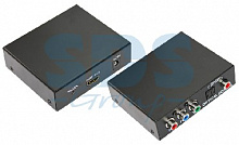 REXANT (17-6904) КОНВЕРТЕР YPBPR + SPDIF / TOSLINK НА HDMI, МЕТАЛЛ Переходник