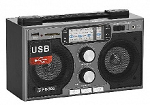 БЗРП РП-306 УКВ 64-108МГц, бат. 4*R20, 220V, USB/SD, 2 динамика Радиоприемник