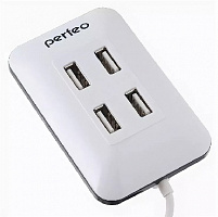 PERFEO (PF_4783) USB-HUB PF-VI-H028 4 PORT белый USB-хаб