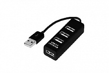 REXANT (18-4103) 4 порта, черный USB-хаб