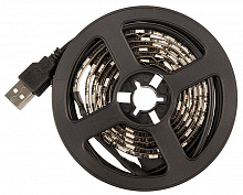 LAMPER (141-387) LED лента 1м с USB коннектором 5 В и с контроллером, 10 мм, IP65, SMD 5050, 60 LED/m, цвет свечения RGB LAMPER Лента светодиодная