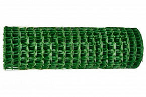 RUSSIA Решетка заборная в рулоне, 1 х 20 м, ячейка 15 х 15 мм. 64512 Сетка
