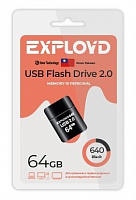 EXPLOYD EX-64GB-640-Black USB флэш-накопитель