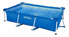 INTEX Бассейн каркасный 260х160х65см. Прямоугольный . (в коробке) Арт. 28271NP Бассейн каркасный