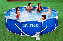 INTEX Бассейн каркасный 366х76см. . (в коробке) Арт.28210NP Бассейн каркасный