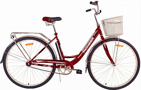 PIONEER PATRIOT 28 /18 red-black-white +корзина Велосипед