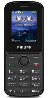 PHILIPS Xenium E2101 Black Телефон мобильный