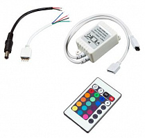 LAMPER (143-101-3) LED RGB контроллер инфракрасный (IR) 12 V/6 A инфракрасный (IR) LAMPER Контроллеры для светодиодных лент
