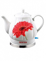 CENTEK CT-0062 супер белая керамика Чайник электрический