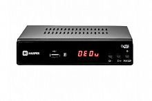 HARPER HDT2-5010 DVB-T2/металл/дисплей/кнопки/MStar Ресивер цифровой