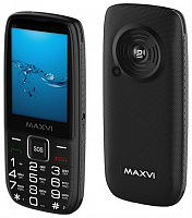 MAXVI B32 Black Телефон мобильный